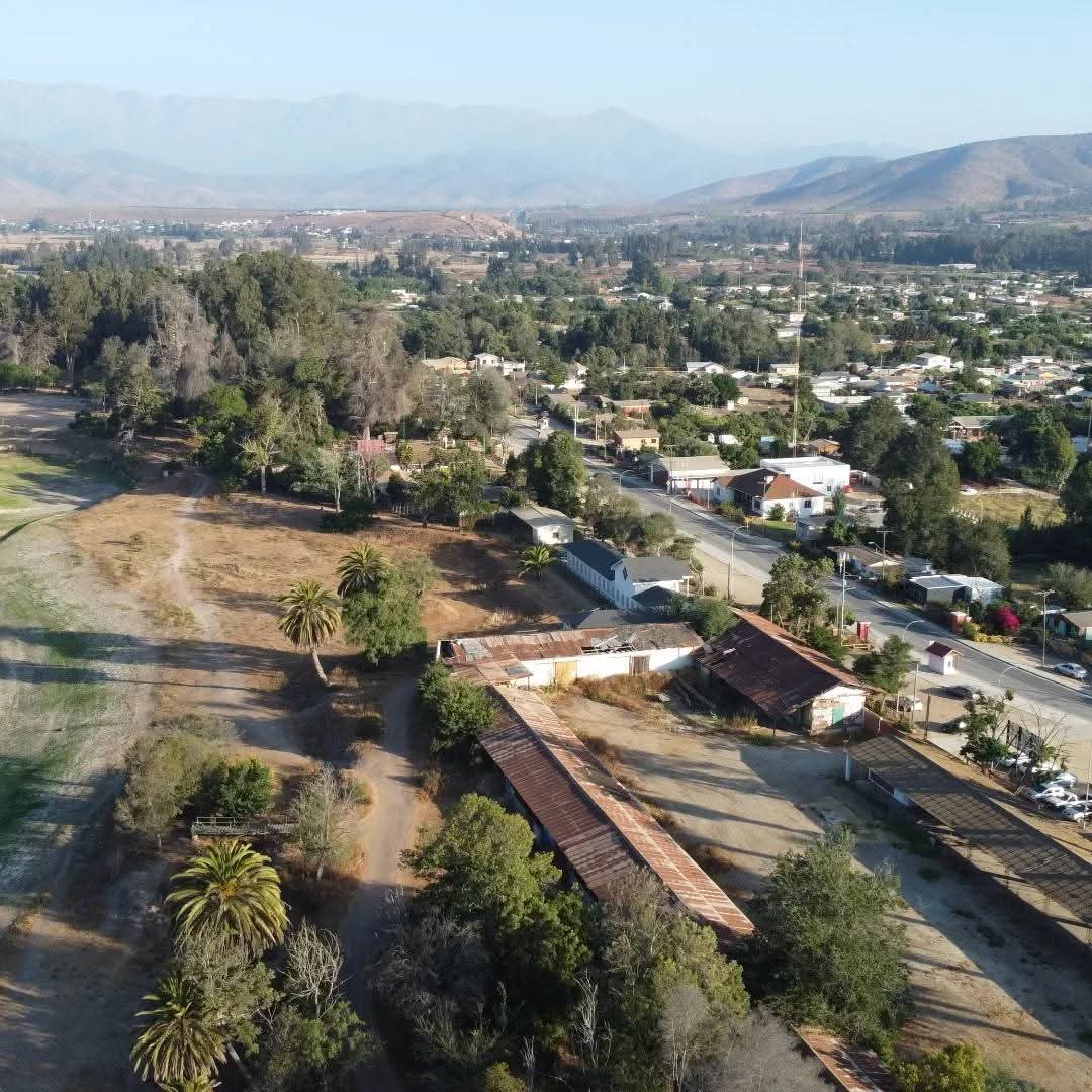 Vista aérea del pueblo